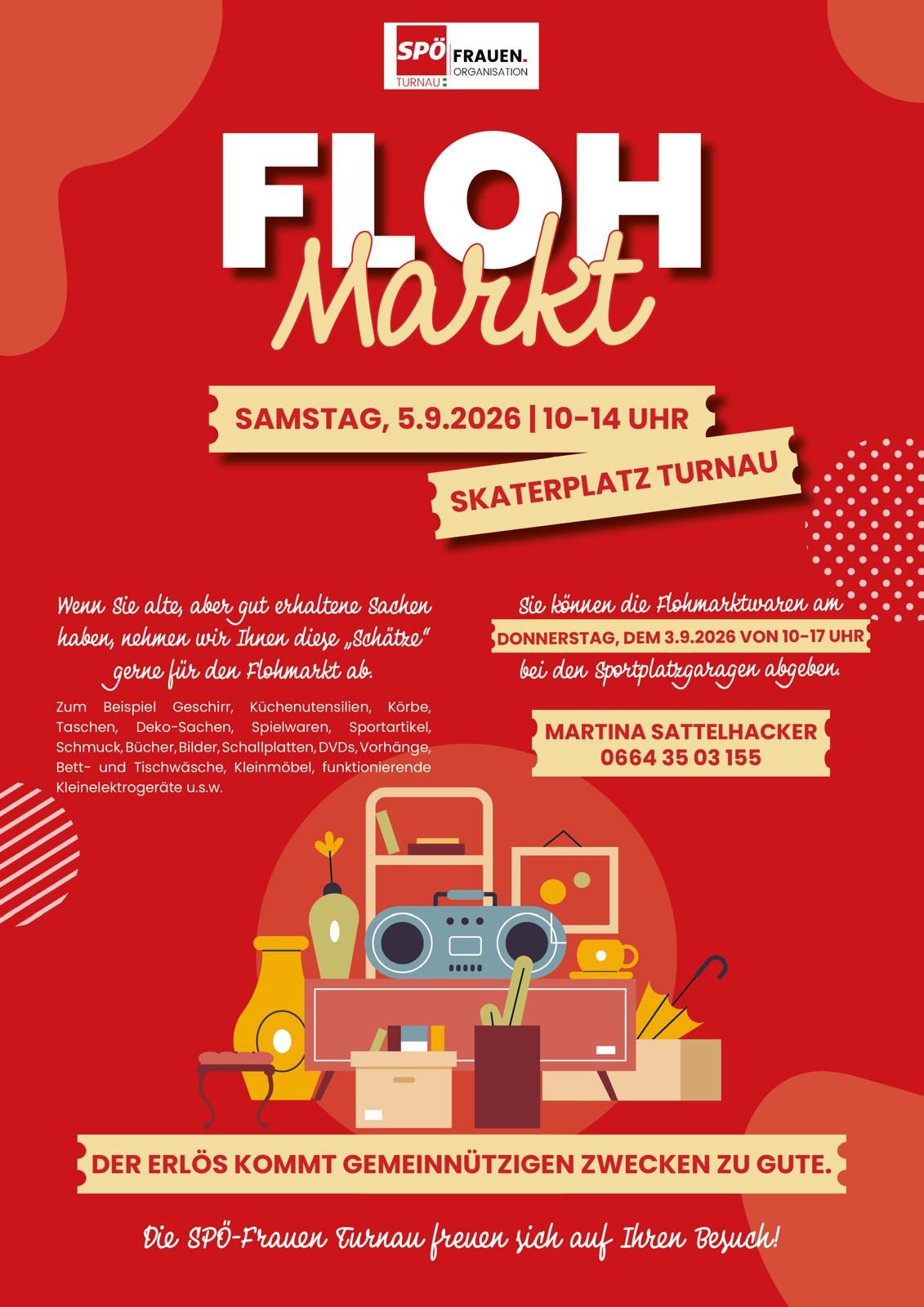 Flohmarkt der SPÖ Frauen Turnau